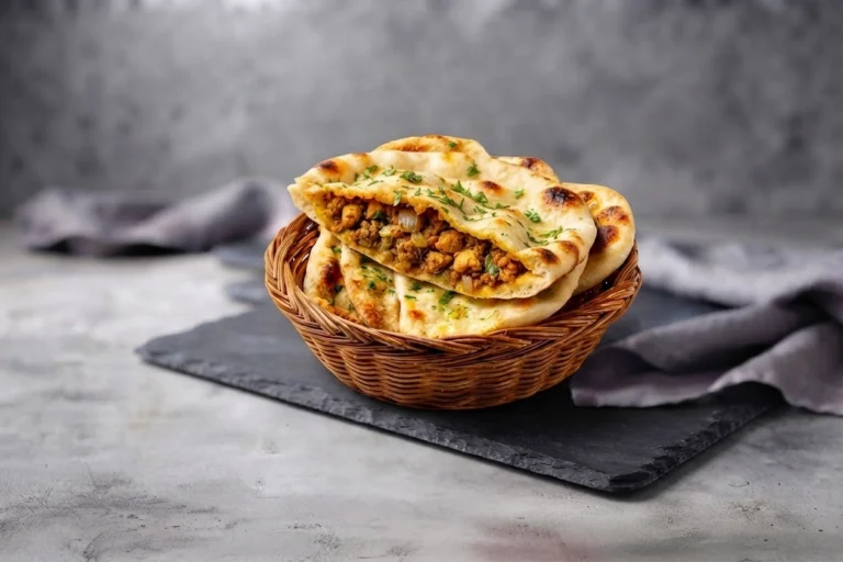 Chicken Mince Naan